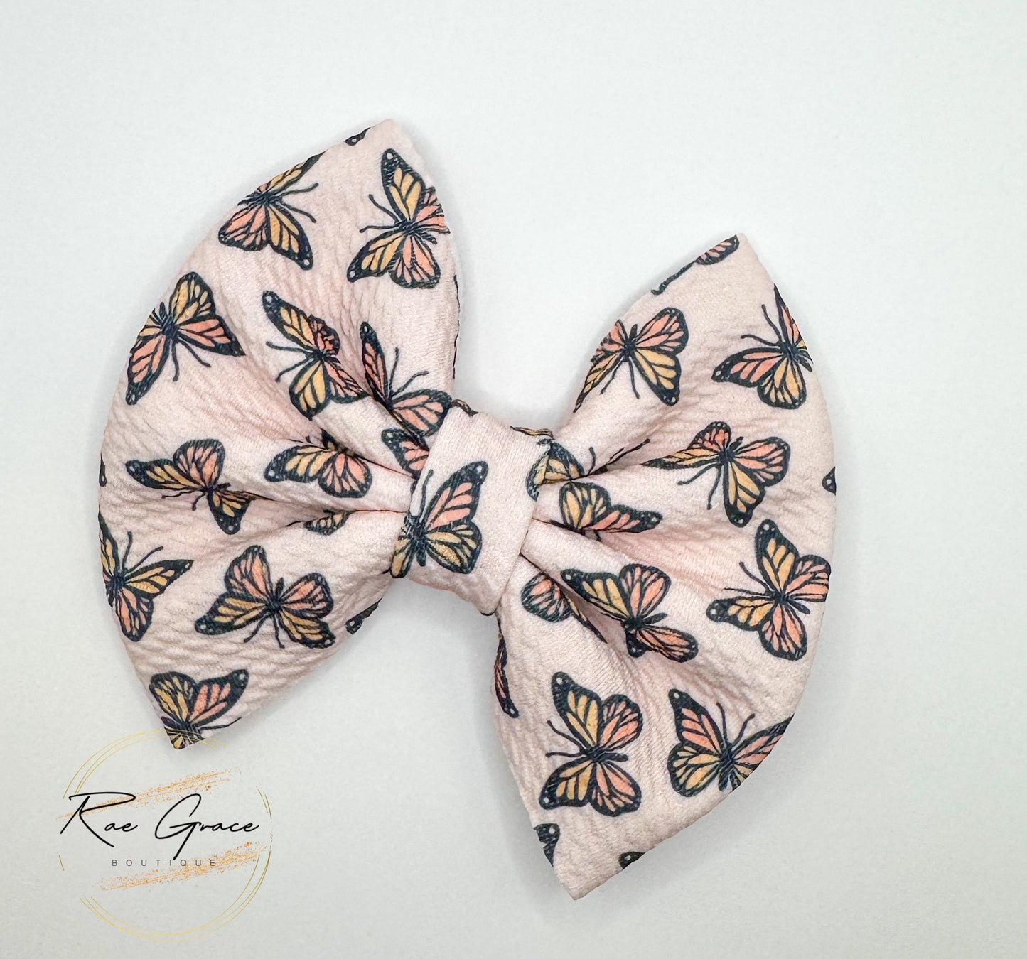 Butterflies Hair Bow