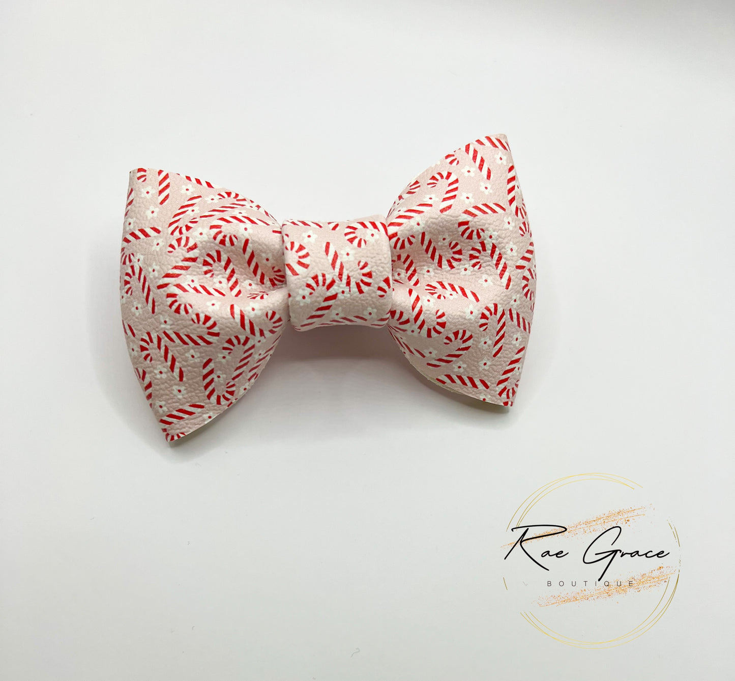 Candy Cane Bow Tie