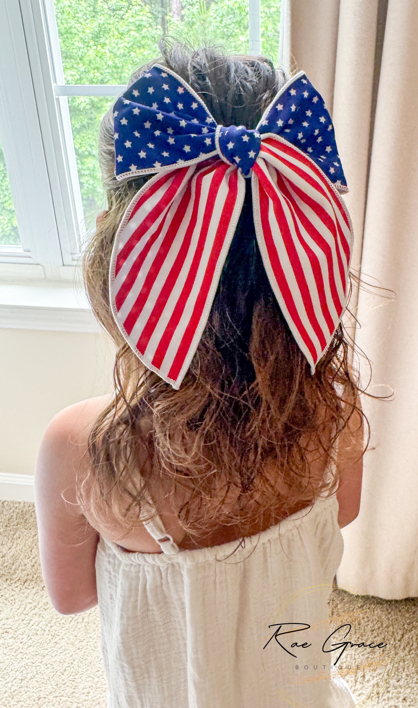 American Flag Bow