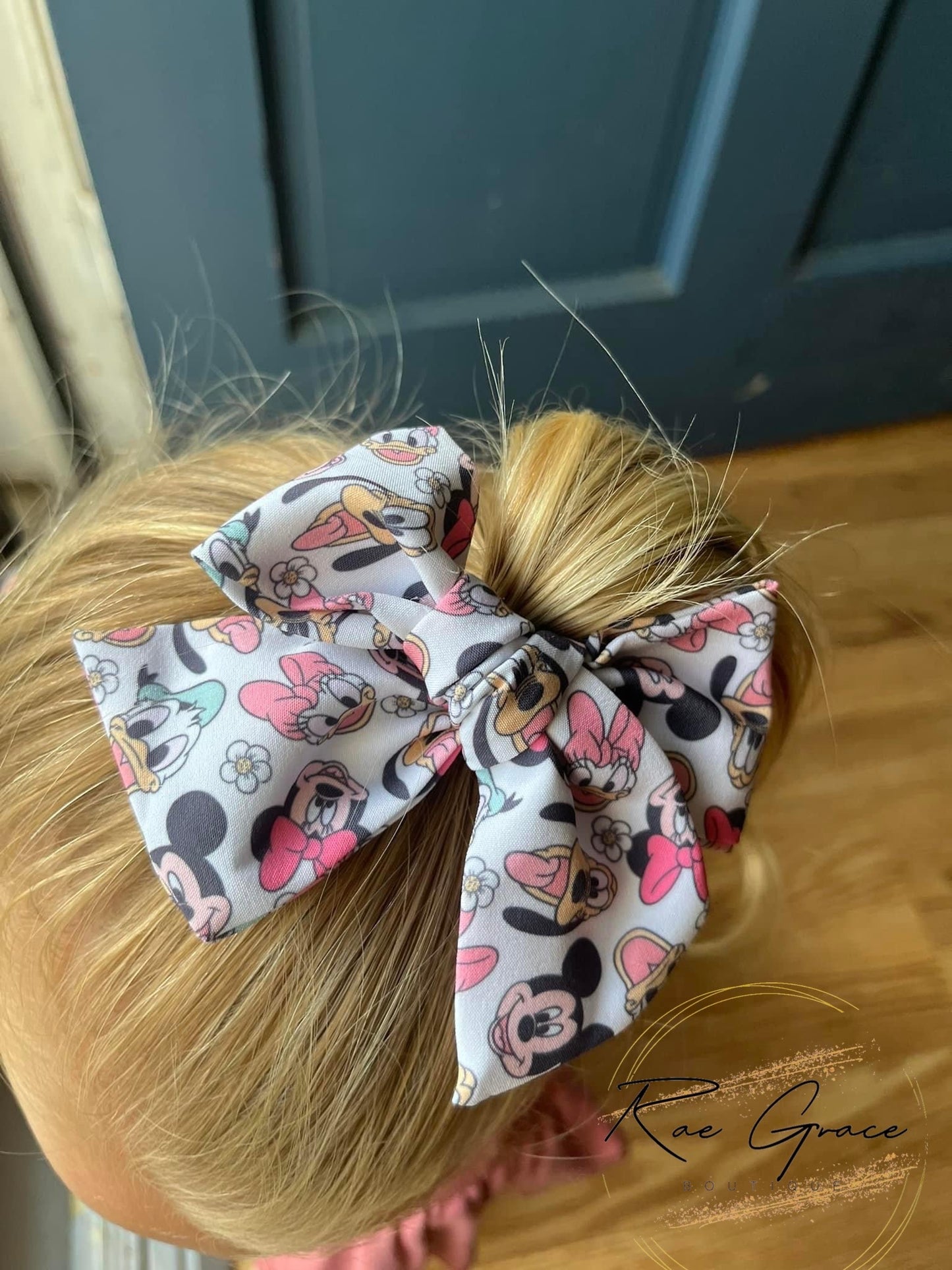 Mouse and Friends Hair Bow