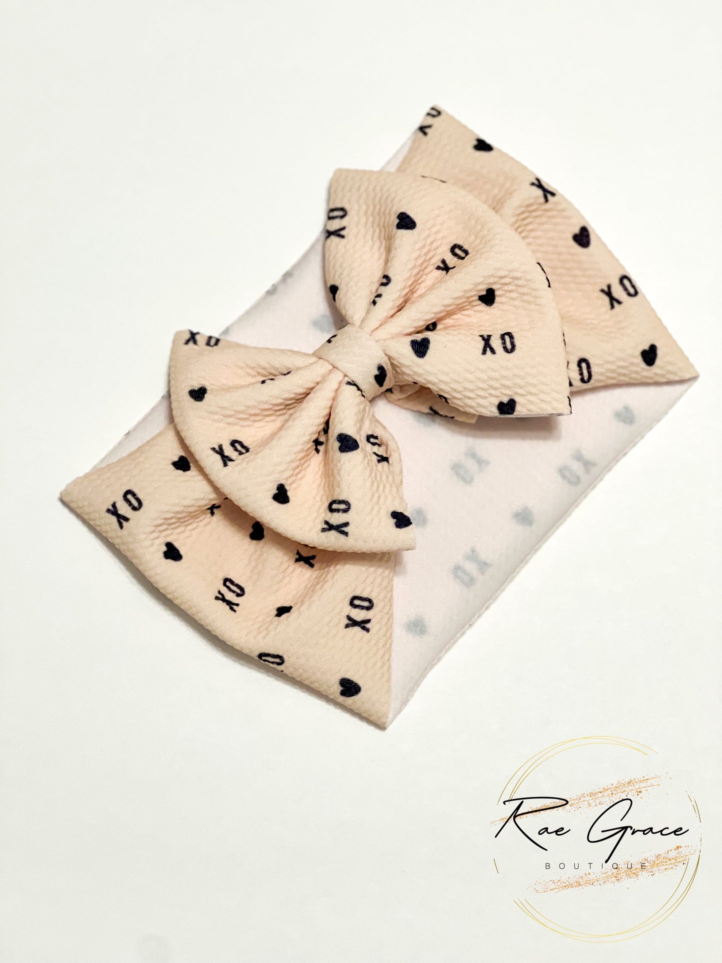 XO Bullet Fabric Headwrap