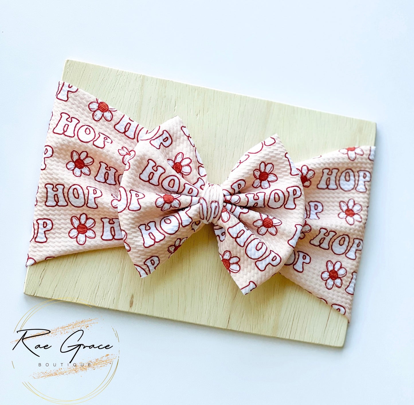 Hop Easter Bullet Fabric Headwrap