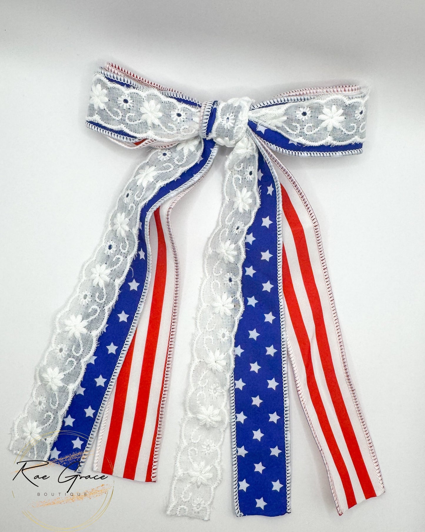 All America Ribbon Bow
