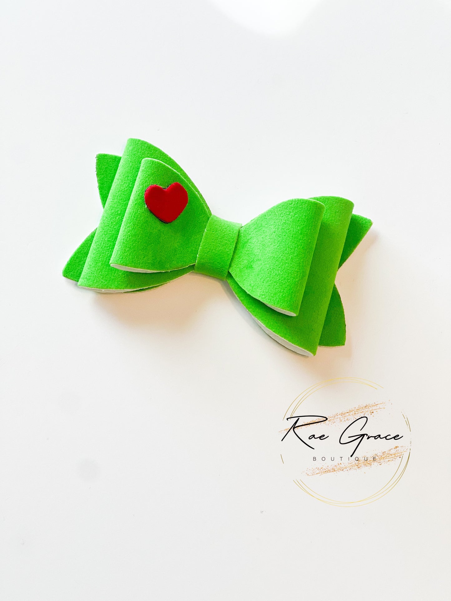 Grinch Bow – Bow Boutique