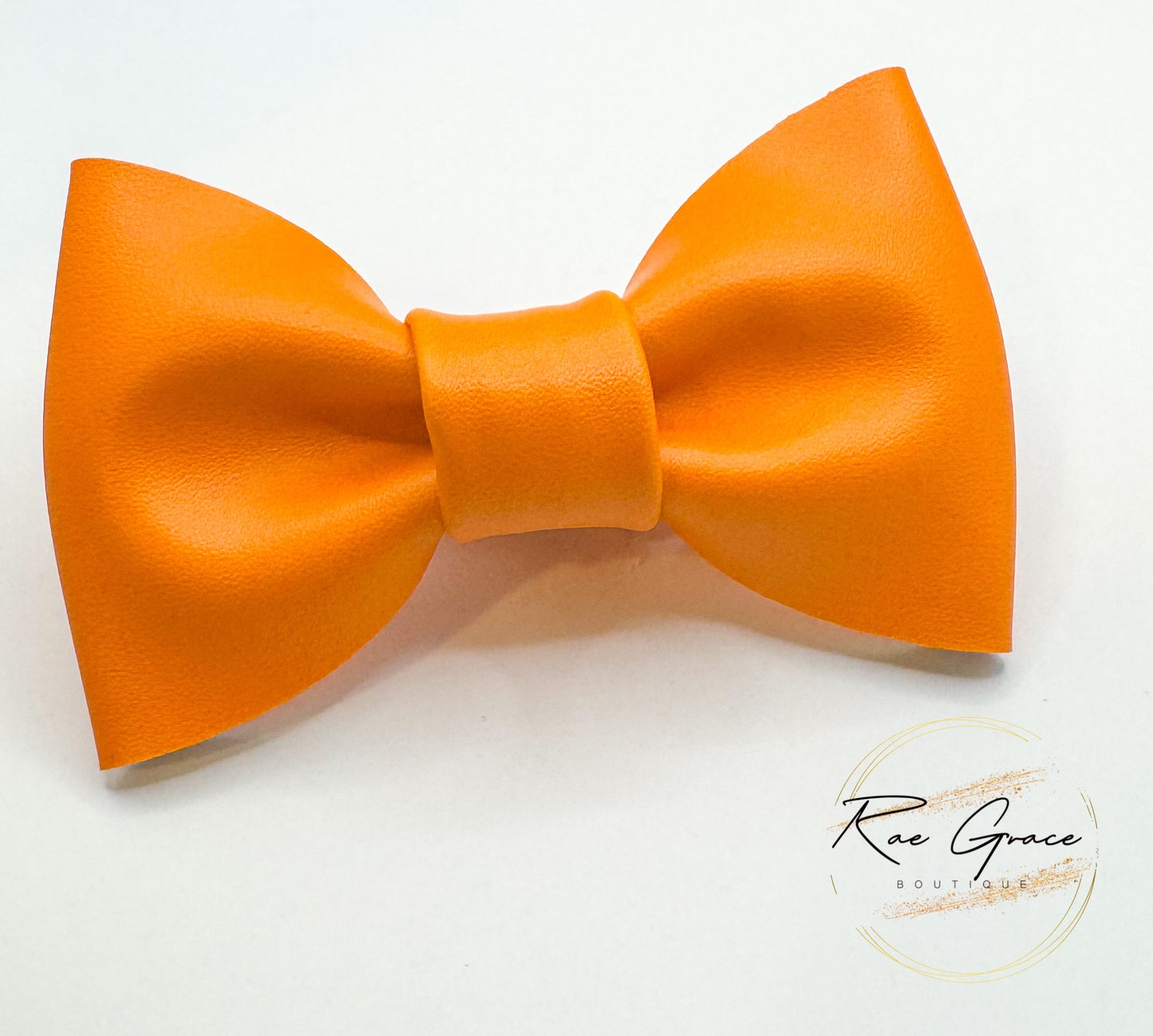 Orange Bow tie