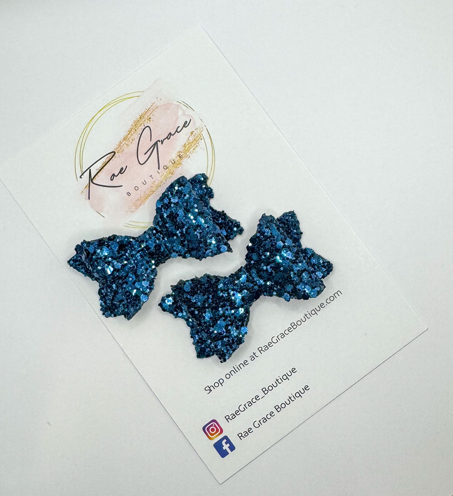 Dark Blue Pigtail Set