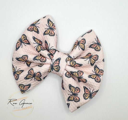 Butterflies Hair Bow