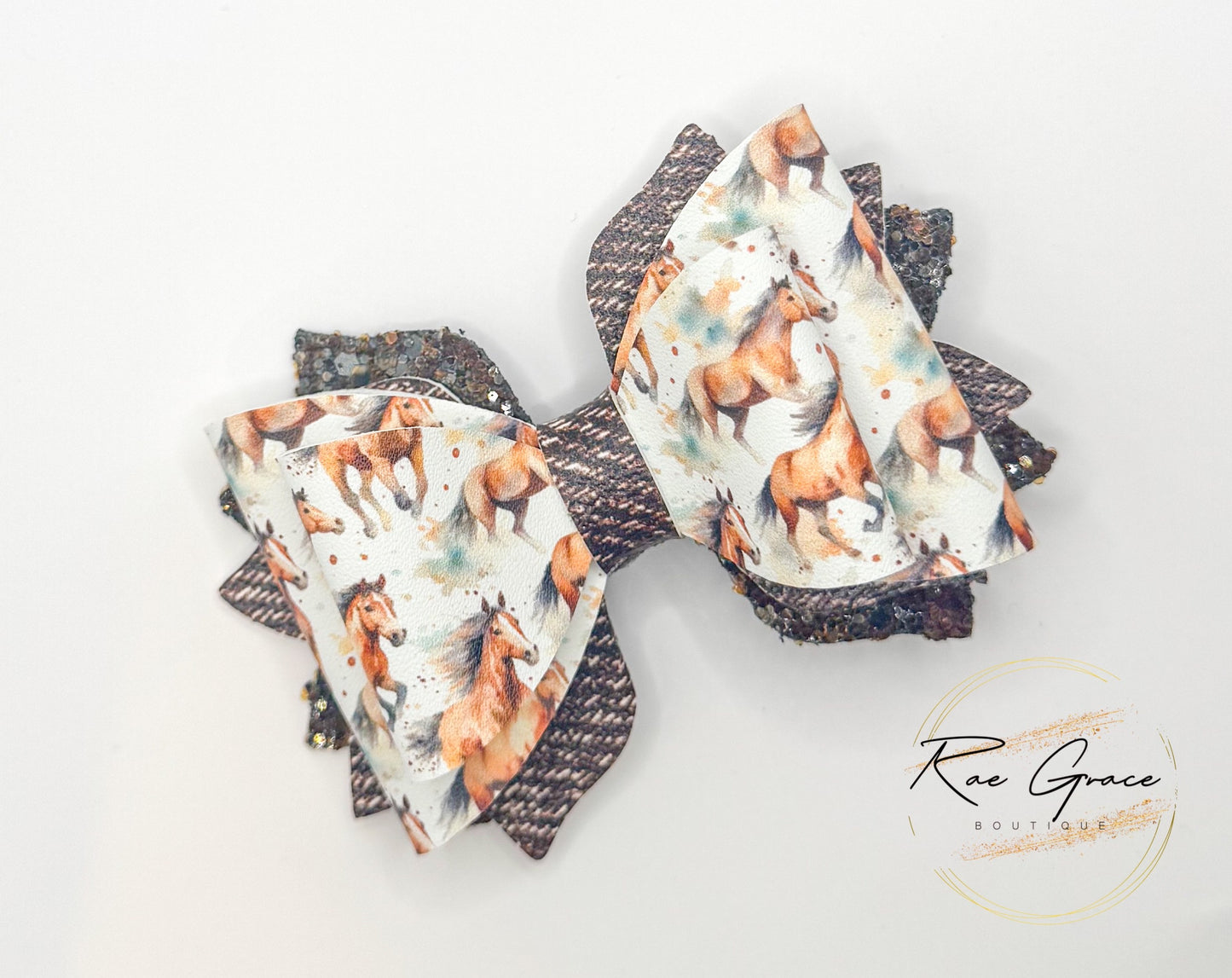 Horse Fairytale Hair Bow