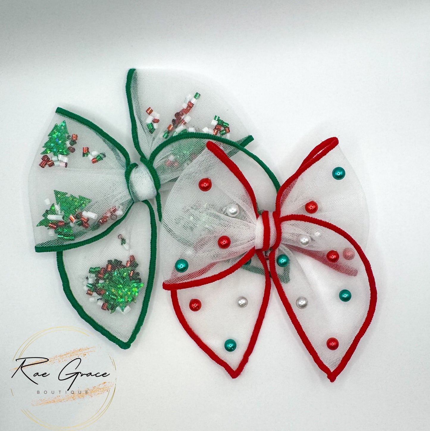 Christmas Shaker Bows