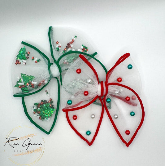 Christmas Shaker Bows