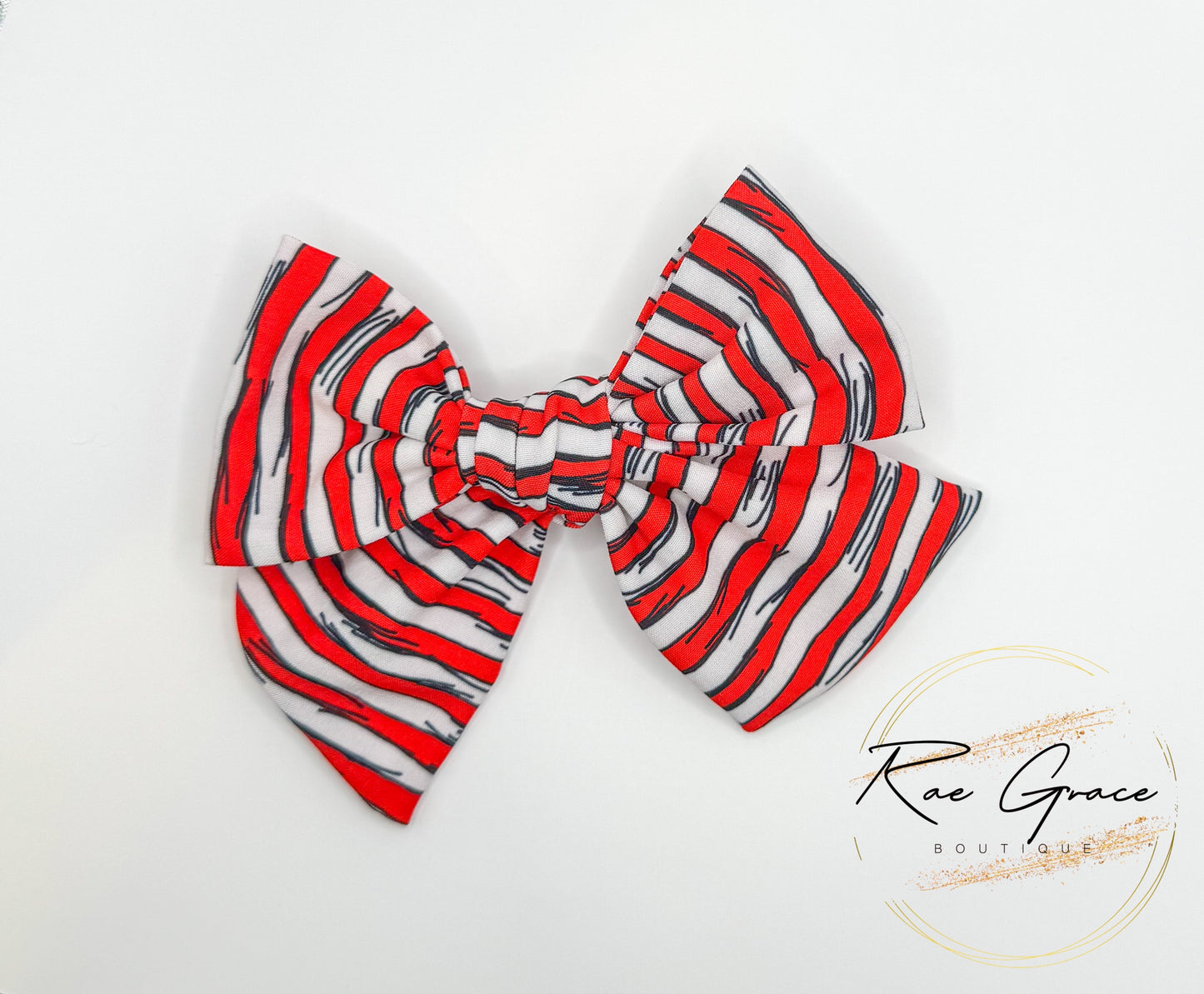 Cat in the Hat/ Dr. Seuss Hair Bow