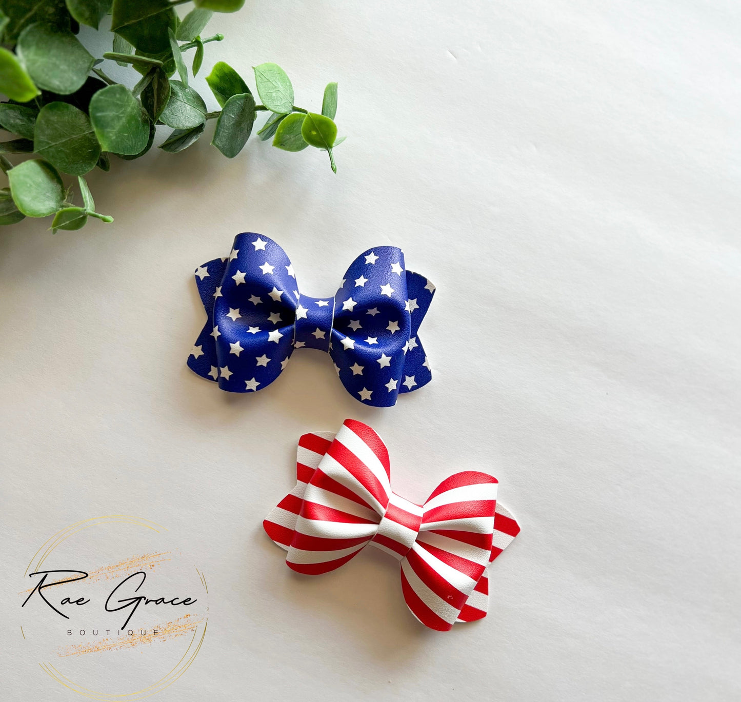 Stars and Stripes Pigtail Set