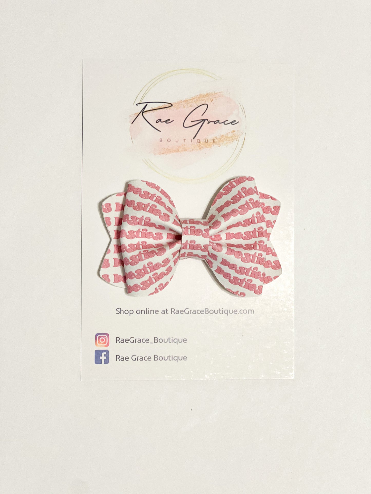 Besties Pinch Hair Bow